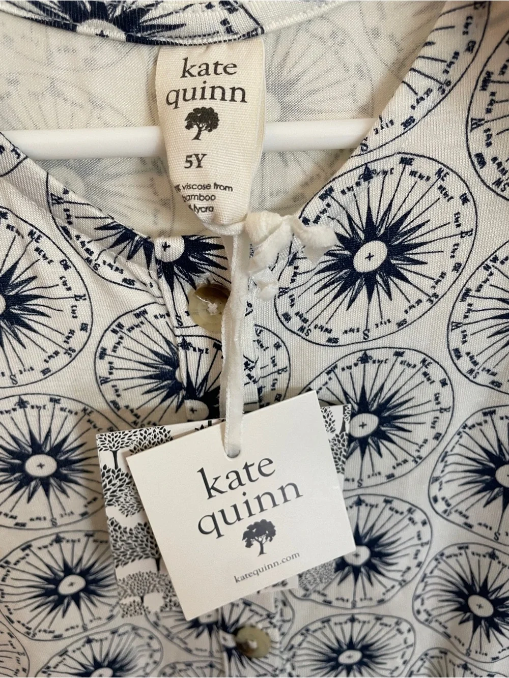 kate quinn blue white